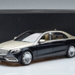 Mercedes Maybach S650 X222 Sudraba Zils Norev 1:18 B66960615 Metāls - image 7 of 7