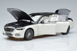 Mercedes Maybach S680 X223 Balts Norev 1:18 B66961424 Metāls — attēls 2 no 7