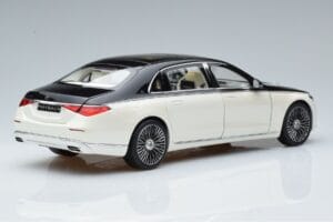 Mercedes Maybach S680 X223 Balts Norev 1:18 B66961424 Metāls — attēls 3 no 7