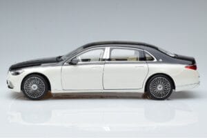 Mercedes Maybach S680 X223 Balts Norev 1:18 B66961424 Metāls — attēls 4 no 7