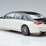 Mercedes Maybach S680 X223 Balts Norev 1:18 B66961424 Metāls - image 6 of 7