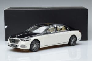 Mercedes Maybach S680 X223 Balts Norev 1:18 B66961424 Metāls — attēls 7 no 7