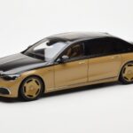 Mercedes Maybach S680 W223 Obsidian Melns Sand Almost Real 1:18