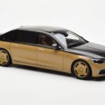 Mercedes Maybach S680 W223 Obsidian Melns Sand Almost Real 1:18 - image 5 of 7