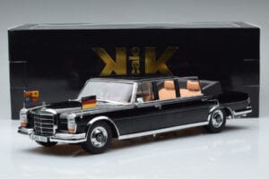 Mercedes 600 Pullman W100 Landaulet Queen Elizabeth II KK-Scale 1:18 KKDC181185 Metāls — attēls 6 no 6