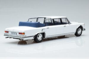 Mercedes 600 Pullman W100 Landaulet Balts KK-Scale 1:18 KKDC181184 Metāls — attēls 2 no 6