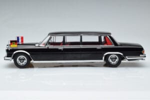 Mercedes 600 Pullman W100 W. Brandt G. Pompidou KK-Scale 1:18 KKDC181134 Metāls — attēls 3 no 6