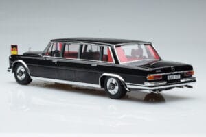 Mercedes 600 Pullman W100 W. Brandt G. Pompidou KK-Scale 1:18 KKDC181134 Metāls — attēls 5 no 6