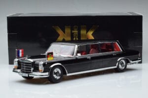 Mercedes 600 Pullman W100 W. Brandt G. Pompidou KK-Scale 1:18 KKDC181134 Metāls — attēls 6 no 6