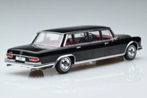 Mercedes 600 LWB Pullman W100 Melns MCG 1:18 MCG18187 Metāls — attēls 2 no 6