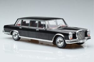 Mercedes 600 LWB Pullman W100 Melns MCG 1:18 MCG18187 Metāls — attēls 4 no 6