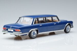 Mercedes S-Class 600 W100 LWB Pullman Tumši Zils MCG 1:18 MCG18189 Metāls — attēls 2 no 6