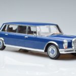 Mercedes S-Class 600 W100 LWB Pullman Tumši Zils MCG 1:18 MCG18189 Metāls - image 4 of 6