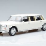 Mercedes S-Class 600 W100 LWB Pullman Balts MCG 1:18 MCG18188 Metāls