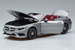 Mercedes S-Class A217 Kabriolets Pelēks Norev 1:18 B66960355 Metāls — attēls 2 no 8