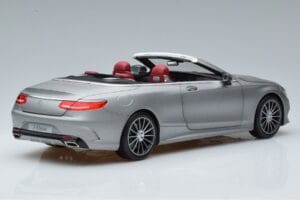 Mercedes S-Class A217 Kabriolets Pelēks Norev 1:18 B66960355 Metāls — attēls 3 no 8