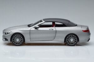 Mercedes S-Class A217 Kabriolets Pelēks Norev 1:18 B66960355 Metāls — attēls 4 no 8