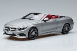 Mercedes S-Class A217 Kabriolets Pelēks Norev 1:18 B66960355 Metāls