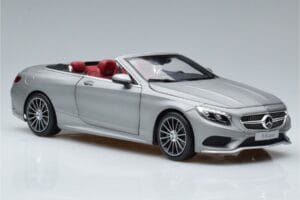 Mercedes S-Class A217 Kabriolets Pelēks Norev 1:18 B66960355 Metāls — attēls 6 no 8
