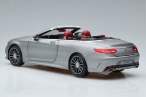Mercedes S-Class A217 Kabriolets Pelēks Norev 1:18 B66960355 Metāls — attēls 7 no 8