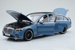 Mercedes S-Class W223 Vintage Zils Norev 1:18 B66960828 Metāls — attēls 2 no 7