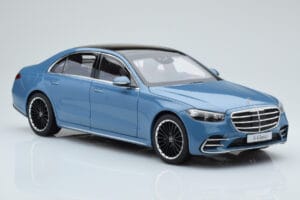 Mercedes S-Class W223 Vintage Zils Norev 1:18 B66960828 Metāls — attēls 5 no 7