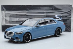 Mercedes S-Class W223 Vintage Zils Norev 1:18 B66960828 Metāls — attēls 7 no 7