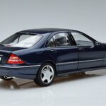 Mercedes S55 AMG W220 Zils Norev 1:18 183817 Metāls - image 3 of 7