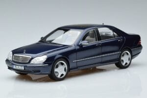 Mercedes S55 AMG W220 Zils Norev 1:18 183817 Metāls