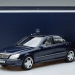 Mercedes S55 AMG W220 Zils Norev 1:18 183817 Metāls - image 7 of 7