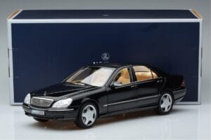 Mercedes S-Class W220 S55 AMG Ierobežots Izdevums Norev 1:18 183812 Metāls — attēls 7 no 7