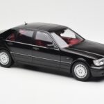 Mercedes S600 W140 Melns Norev 1:18 - image 6 of 8