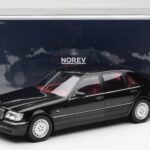 Mercedes S600 W140 Melns Norev 1:18 - image 8 of 8