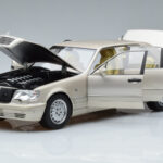 Mercedes S600 W140 Sudrabs Norev 1:18 - image 2 of 7