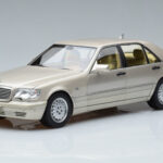 Mercedes S600 W140 Sudrabs Norev 1:18