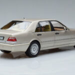 Mercedes S600 W140 Sudrabs Norev 1:18 - image 3 of 7