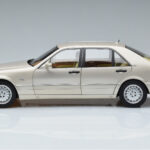 Mercedes S600 W140 Sudrabs Norev 1:18 - image 4 of 7