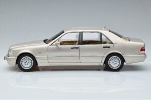 Mercedes S600 W140 Sudrabs Norev 1:18 183723 Metāls — attēls 4 no 7