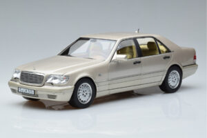 Mercedes S600 W140 Sudrabs Norev 1:18