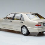 Mercedes S600 W140 Sudrabs Norev 1:18 - image 6 of 7