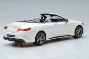 Mercedes AMG S63 A217 Kabriolets Diamond Balts GT Spirit 1:18 B66965712 Sveķi — attēls 2 no 6