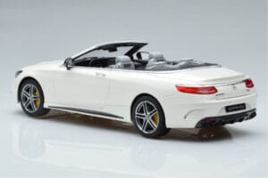 Mercedes AMG S63 A217 Kabriolets Diamond Balts GT Spirit 1:18 B66965712 Sveķi — attēls 5 no 6