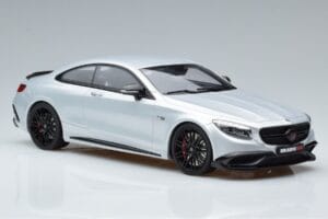 Mercedes AMG S63 Brabus 850 W222 Sudrabs Special Edition GT Spirit 1:18 ZM073 Sveķi — attēls 4 no 6