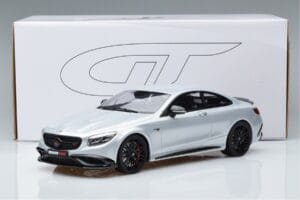 Mercedes AMG S63 Brabus 850 W222 Sudrabs Special Edition GT Spirit 1:18 ZM073 Sveķi — attēls 6 no 6