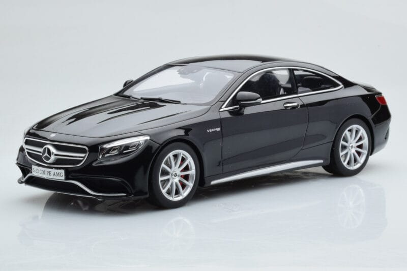 Mercedes AMG S63 C217 Coupe Melns GT Spirit 1:18
