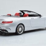 Mercedes AMG S65 A217 Kabriolets Sudrabs GT Spirit 1:18 - image 2 of 6