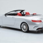 Mercedes AMG S65 A217 Kabriolets Sudrabs GT Spirit 1:18 - image 5 of 6