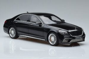 Mercedes AMG S65 W222 Melns GT Spirit 1:18 GT228 Sveķi — attēls 4 no 6