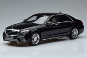 Mercedes AMG S65 W222 Melns GT Spirit 1:18 GT228 Sveķi