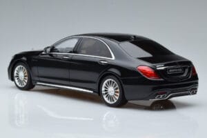 Mercedes AMG S65 W222 Melns GT Spirit 1:18 GT228 Sveķi — attēls 5 no 6